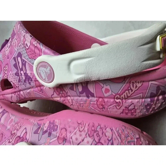 Crocs Hello Kitty and Friends Classic Clog   With Jibbitz- J6- Well Used. - Picture 11 of 16
